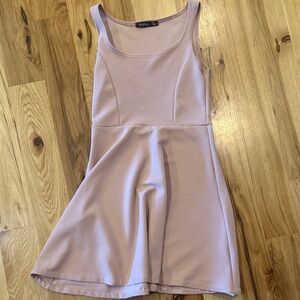 Boohoo Lavender Sleeveless Dress